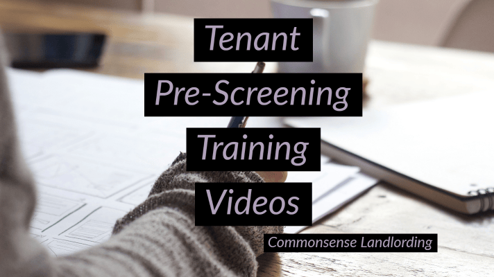 Tenant Pre-Screening Training Videos
